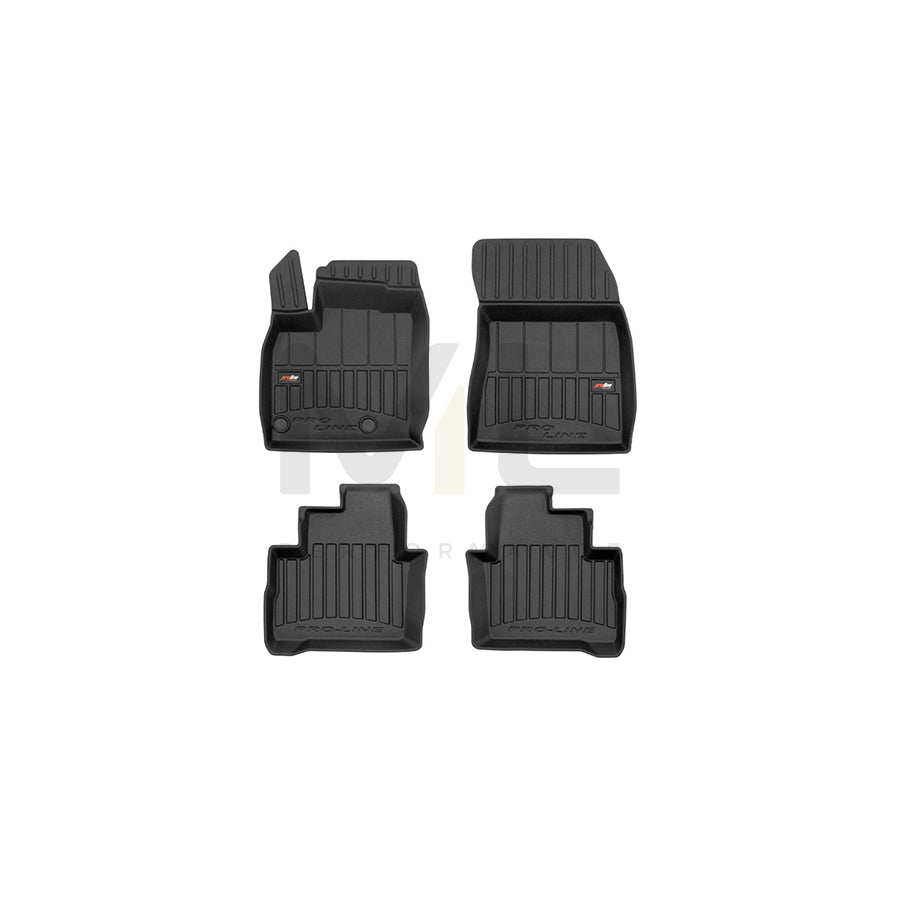 FROGUM Tailored, ProLine 3D427044 Floor mat set for NISSAN Qashqai III (J12) Elastomer, Front and Rear, Quantity: 4, Black | ML Performance Car Parts