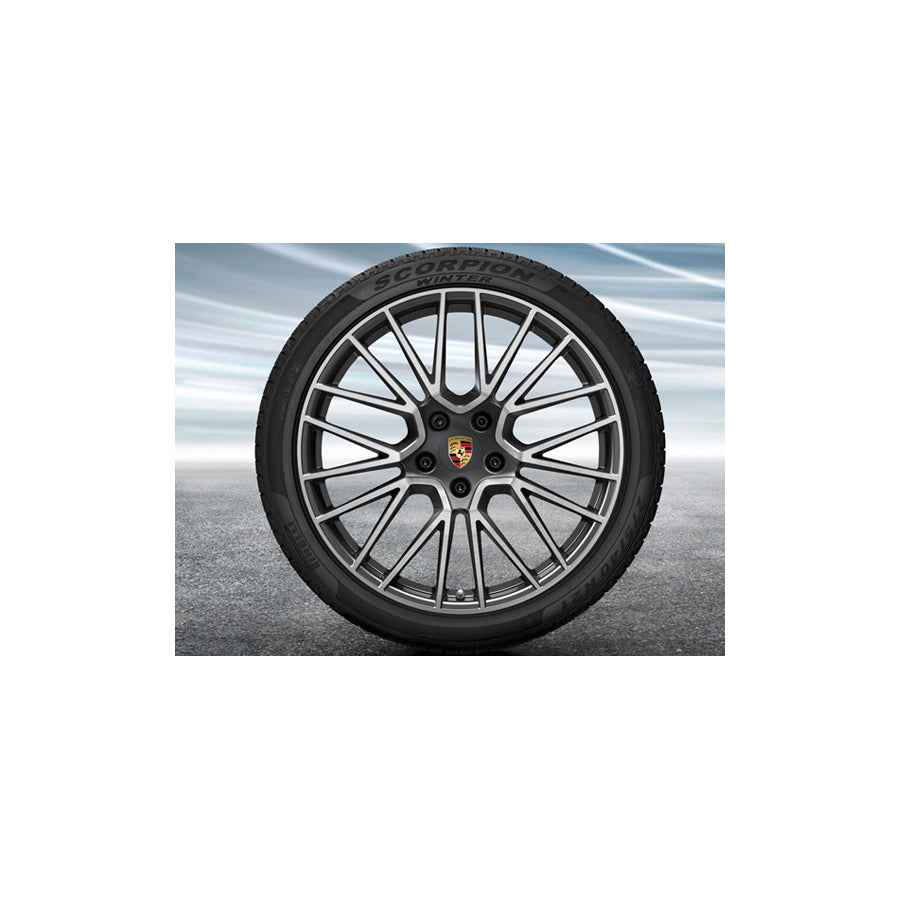 Genuine Porsche 21 Cayenne Rs Spyder Alloy Wheels & Winter Tyres Original Porsche | ML Performance UK Car Parts