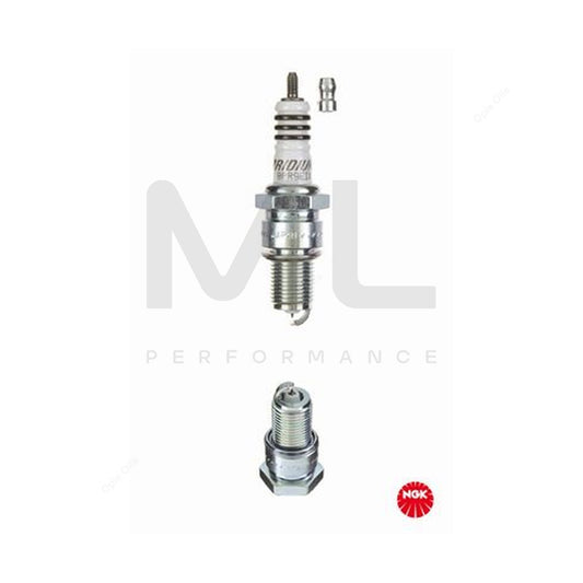 NGK BPR9EIX (6853) - Iridium IX Spark Plug / Sparkplug - Taper Cut Ground Electrode | ML Car Parts UK | ML Performance