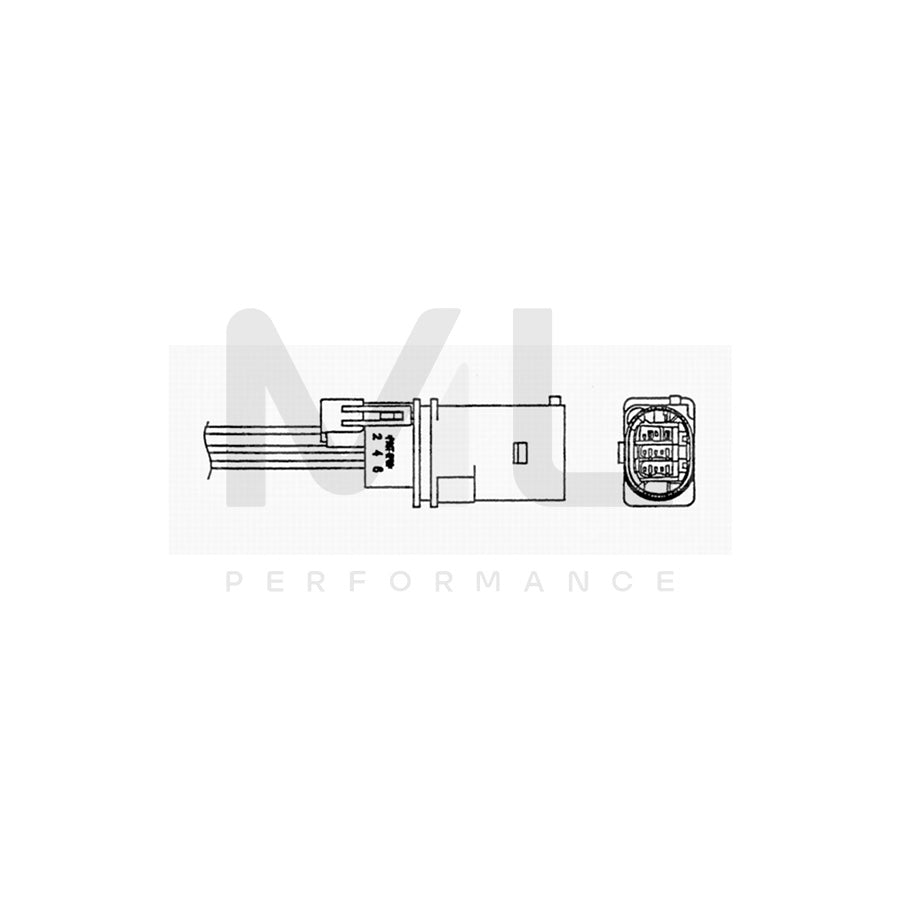 NTK Lambda Sensor / O2 Sensor (NGK 97825) - UAA0004-PS001 | ML Car Parts UK | ML Performance