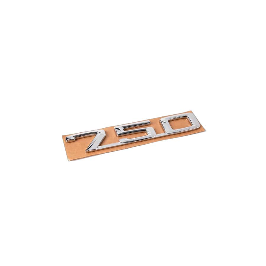 Genuine BMW 51141969466 E32 Emblem Adhered Rear "750" (Inc. 750iL) | ML Performance UK Car Parts