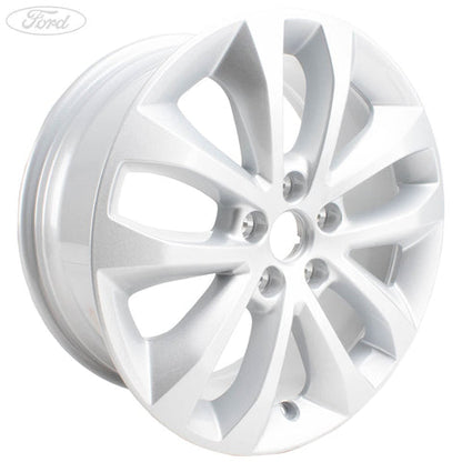 GENUINE FORD 1552488 KUGA ALLOY WHEEL 17" 5 X 2-SPOKE DESIGN, SILVER | ML Performance UK