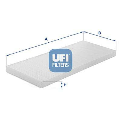 UFI 53.446.00 Pollen Filter