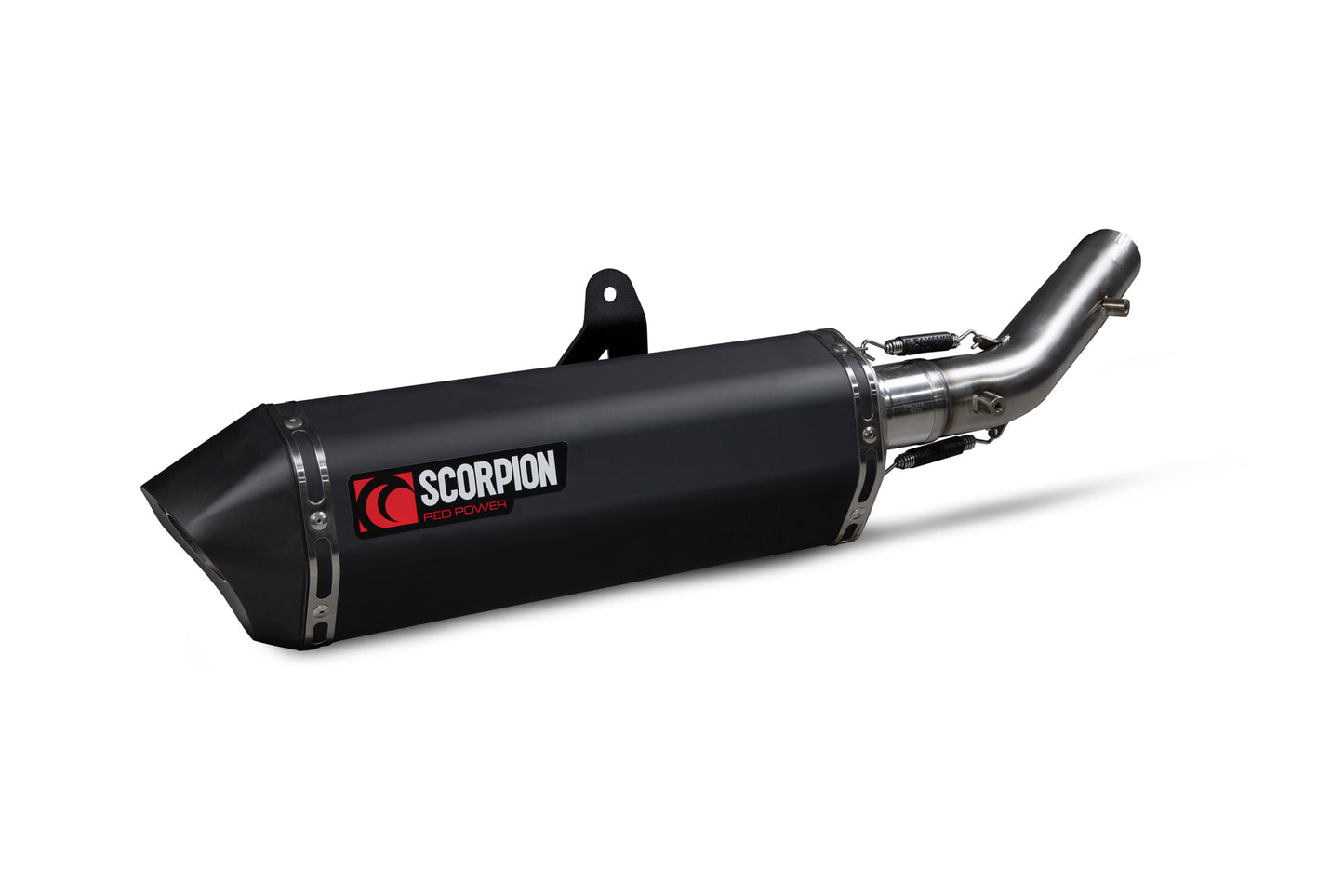 Scorpion RYA122BCER Yamaha Tenere 700 Serket Parallel Slip-On - Black Ceramic Coated Sleeve | ML Performance UK UK