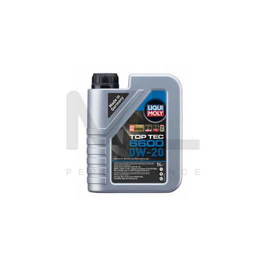 Liqui Moly Top Tec 6600 0W 20 1l