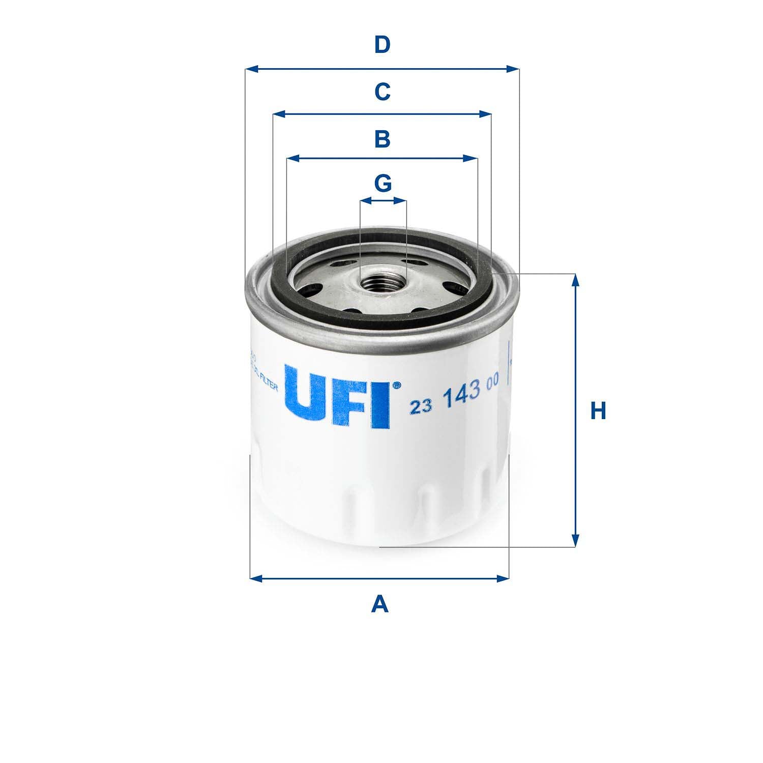 UFI 23.143.00 Oil Filter