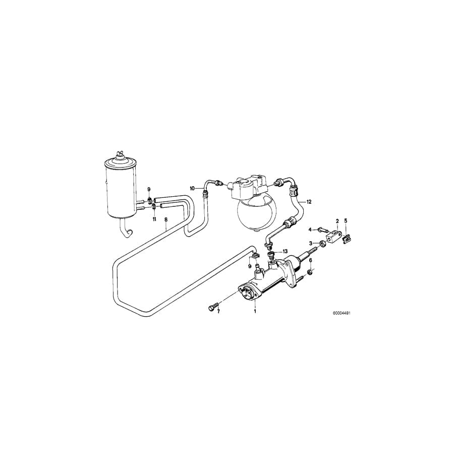 Genuine BMW 34331156146 E32 E31 Forkhead (Inc. 850Ci, 735iL & 750iLS) | ML Performance UK Car Parts