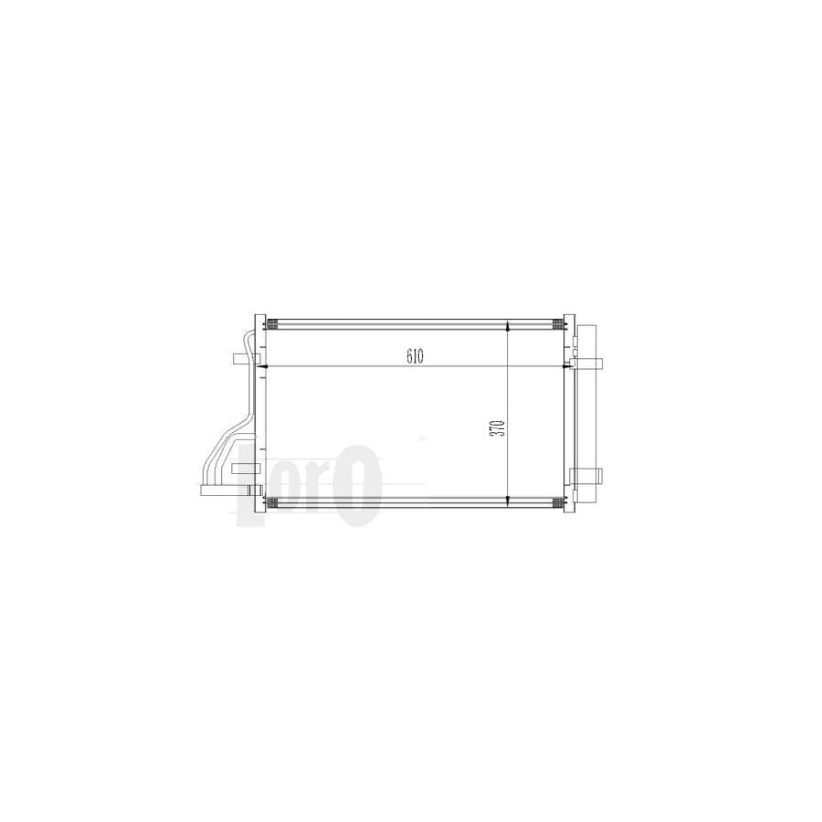 Abakus 0240160005 Air Conditioning Condenser | ML Performance UK