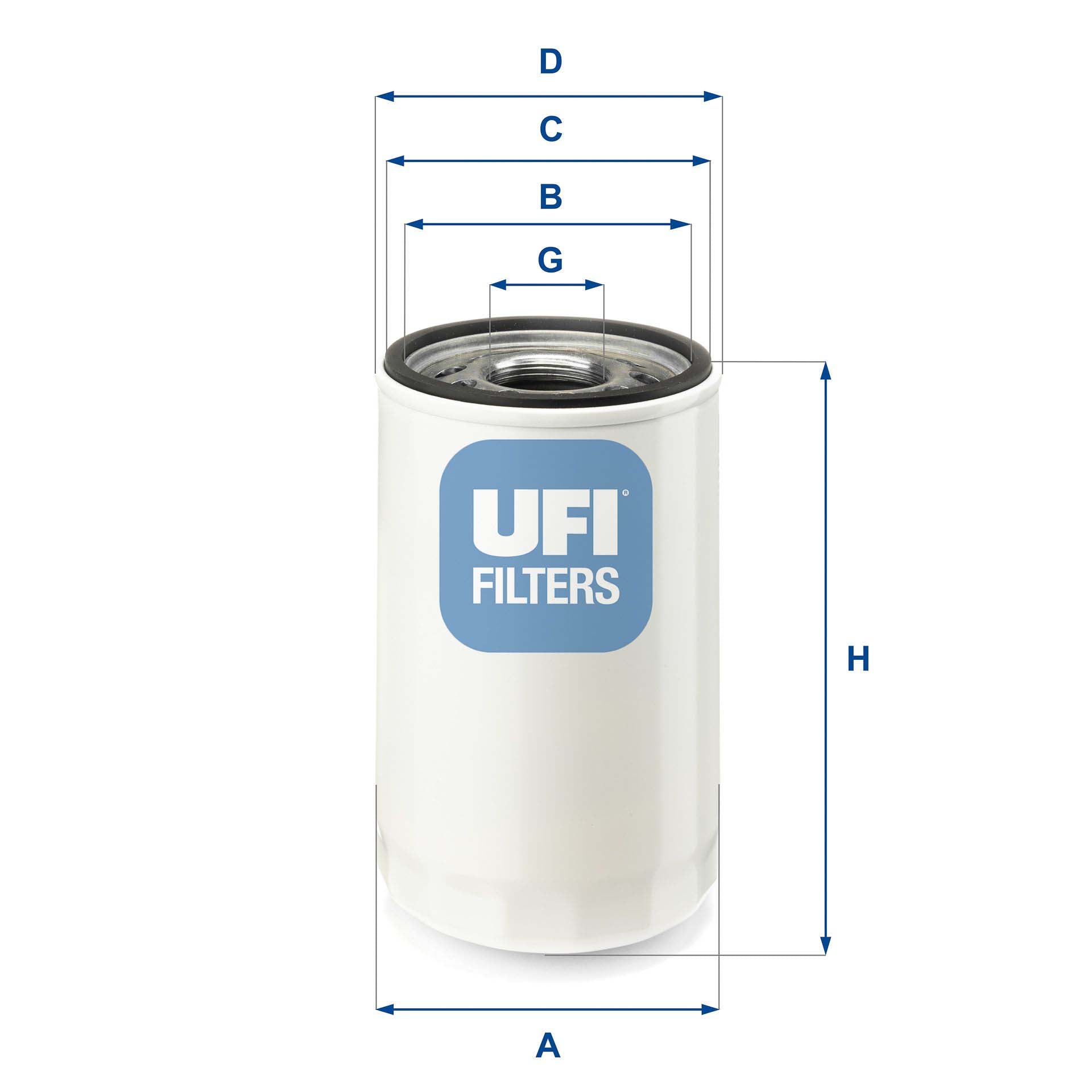 UFI 80.041.00 Hydraulic Filter, Steering System