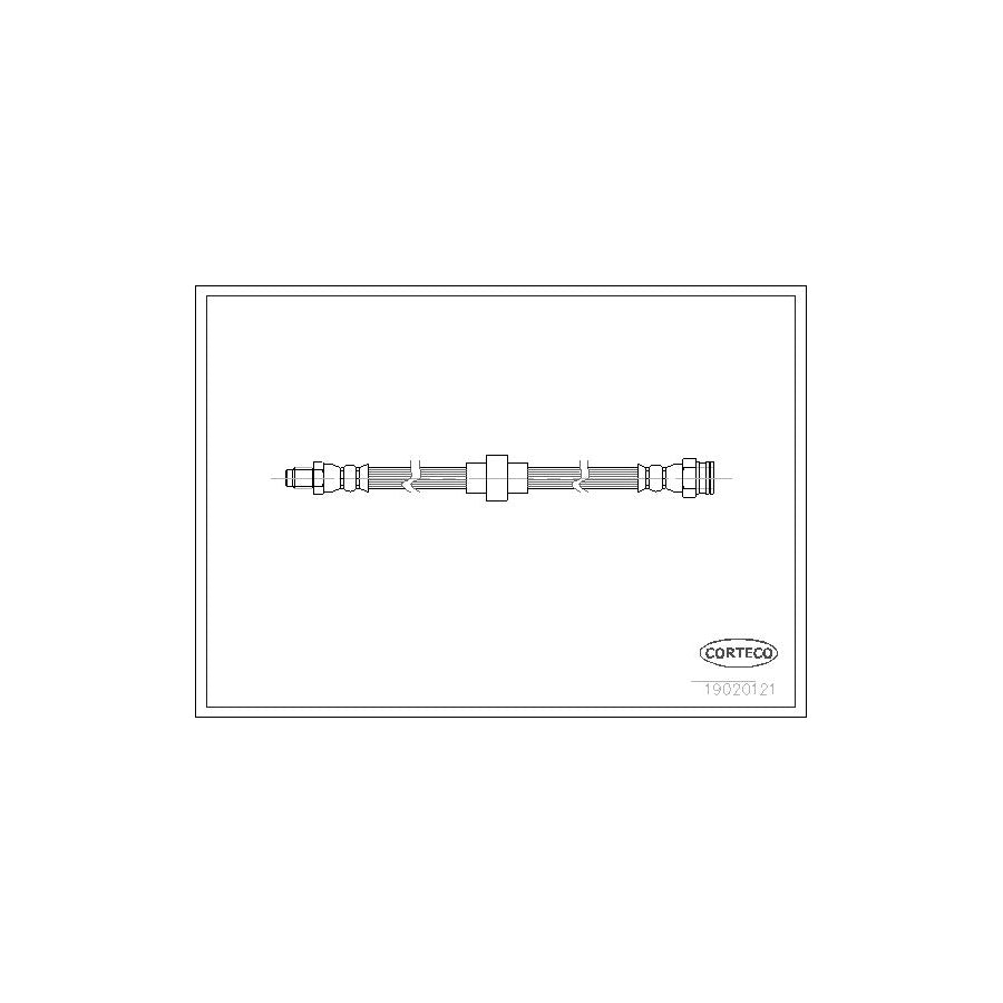 Corteco 19020121 Brake Hose | ML Performance UK