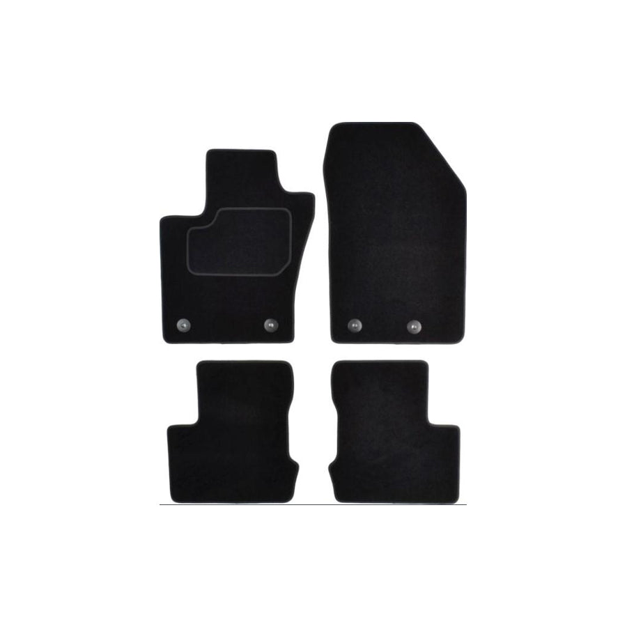 Custopol Fia43C Floor Mat Set For Fiat 500X (334) | ML Performance UK