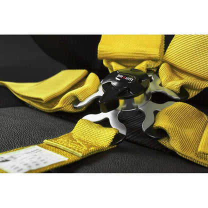 BRAUM 5 Pt – Sfi 16.1 Racing Harness (Yellow)