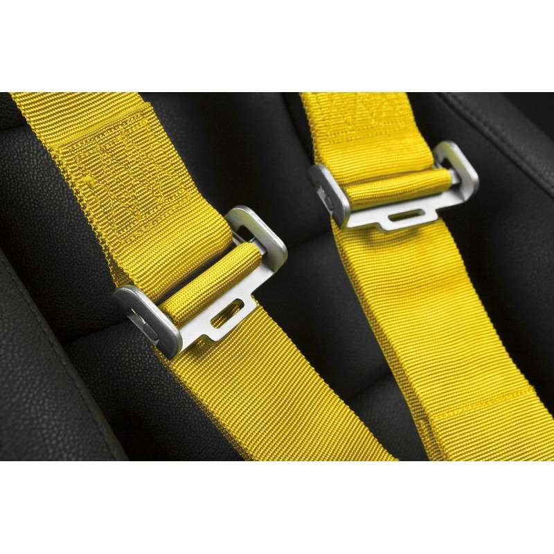 BRAUM 5 Pt – Sfi 16.1 Racing Harness (Yellow)