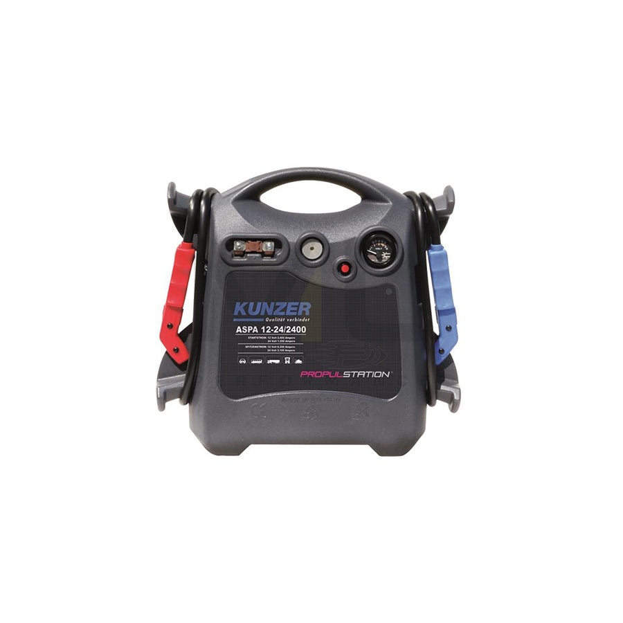 KUNZER ASPA 12-24/2400 Battery Charger with jump starter, 12, 24V | ML Performance Car Parts