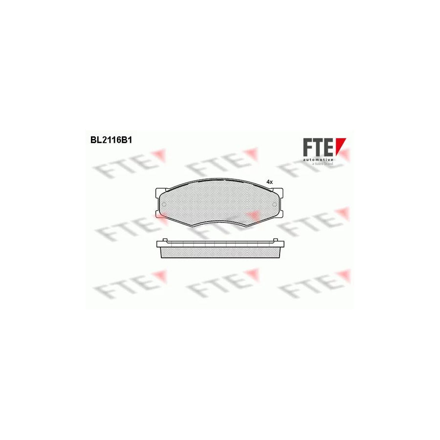 Fte 9010678 Brake Pad Set | ML Performance UK Car Parts