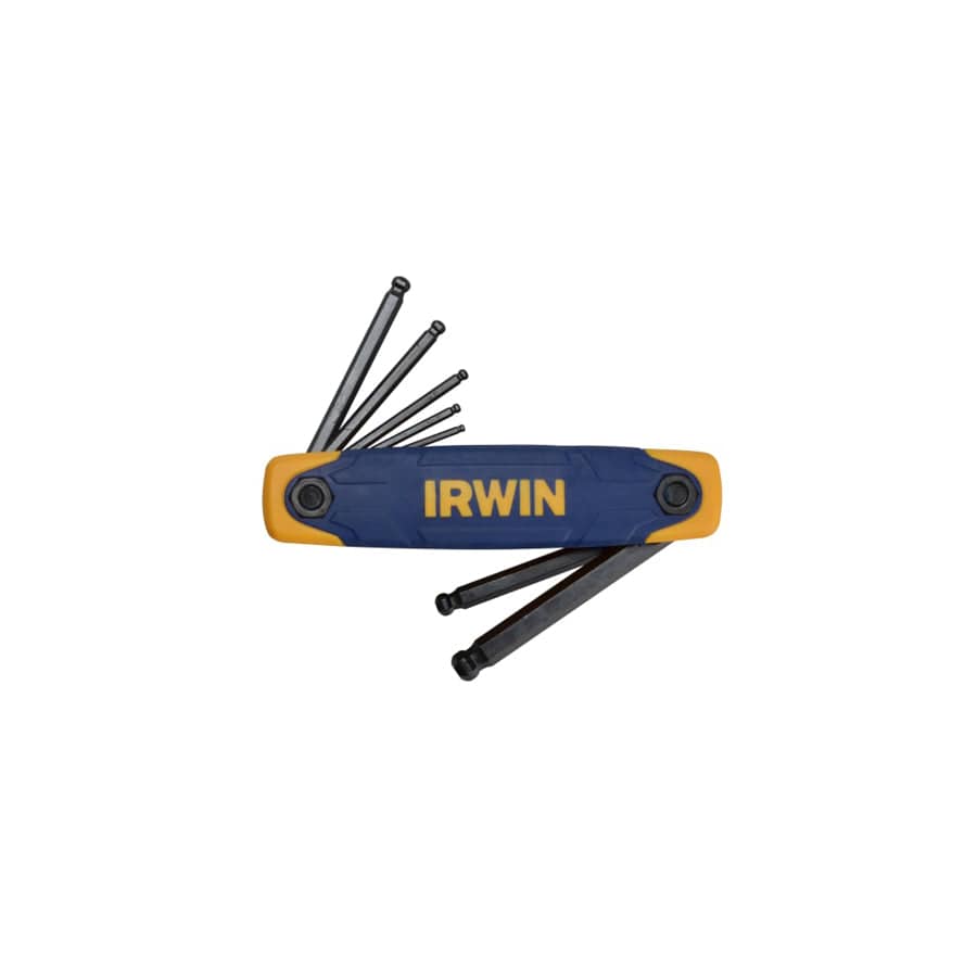 IRWIN® IRWT10769 Metric Folding Ball End Hexagon Key Set, 7 Piece | ML Performance UK