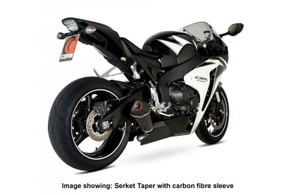 Scorpion RHA95SEO Honda CBR1000 RR Fireblade Serket Taper Slip-On - Brushed Stainless Steel Sleeve | ML Performance UK UK