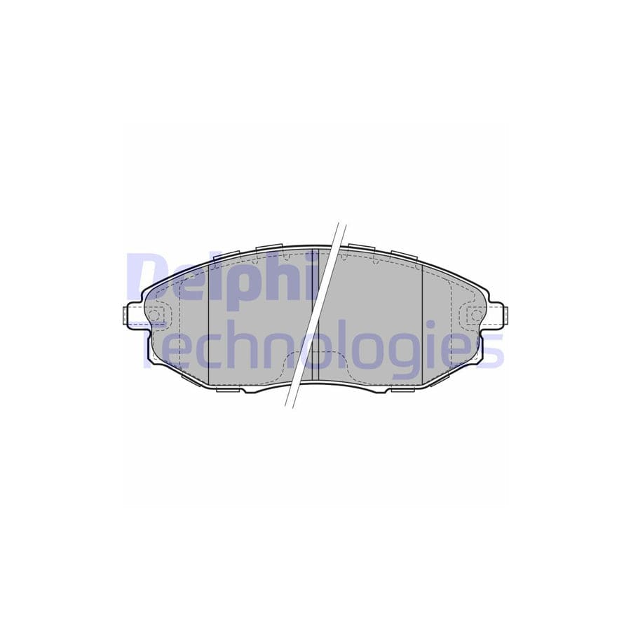 Delphi Lp2183 Brake Pad Set