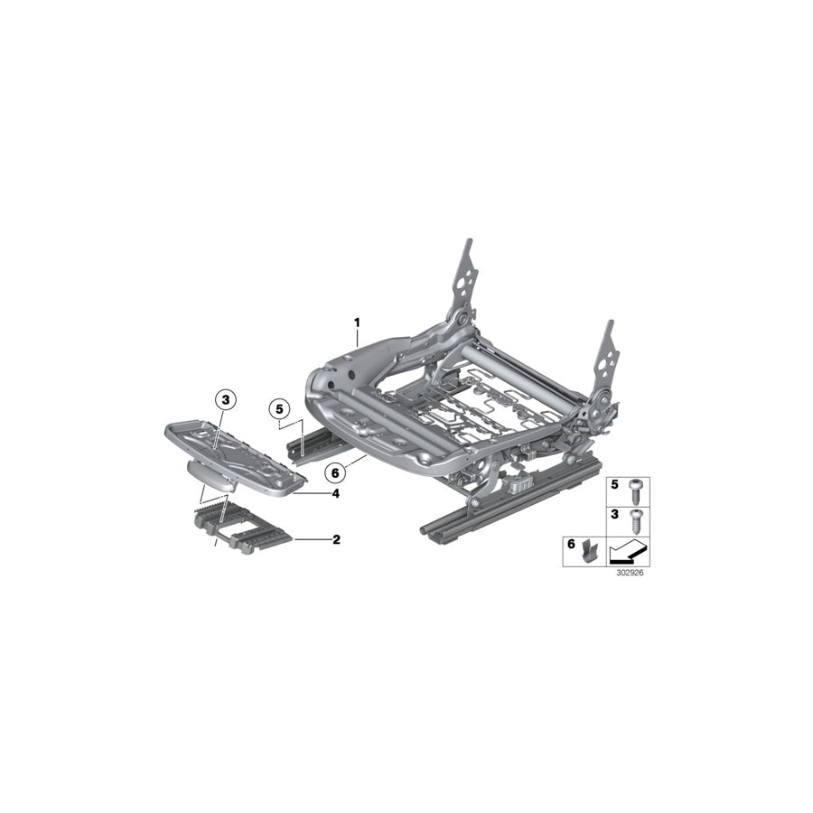 Genuine BMW 52107354203 F25 F26 U-Clamp (Inc. X4) | ML Performance UK Car Parts