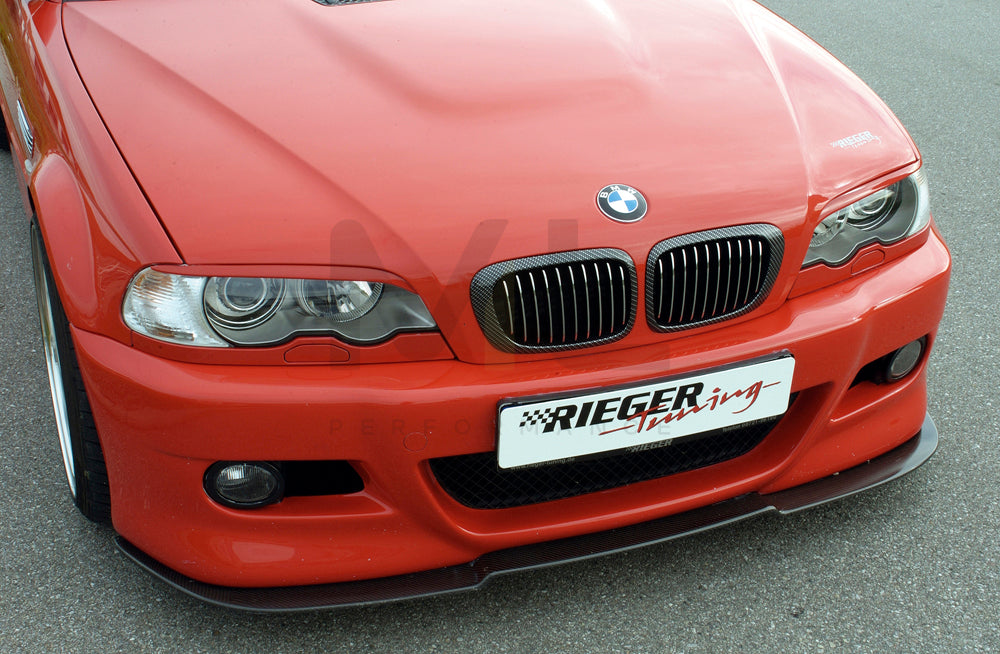 Rieger 00050127 BMW 3 Series E46 Front Bumper 4 | ML Performance UK Car Parts