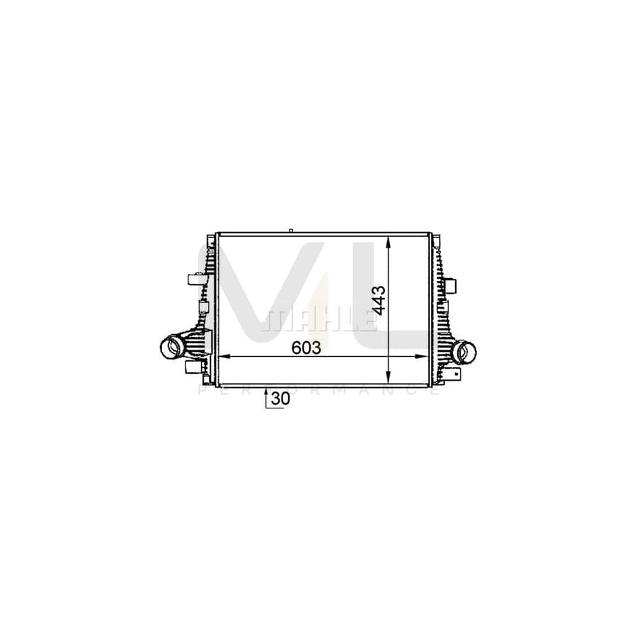 MAHLE ORIGINAL CI 325 000P Intercooler | ML Performance Car Parts