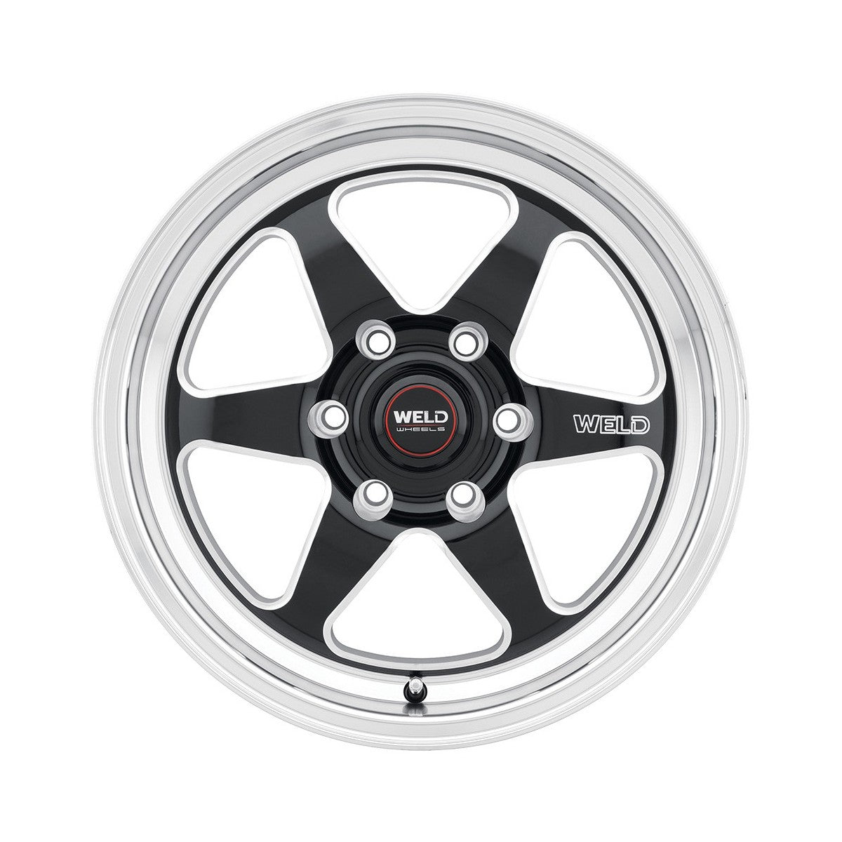 Weld S10609584P28 Ventura 6 S106 Wheel 20x9.5 6x139.7 ET28 BS6.375 Gloss Black MIL - DIA