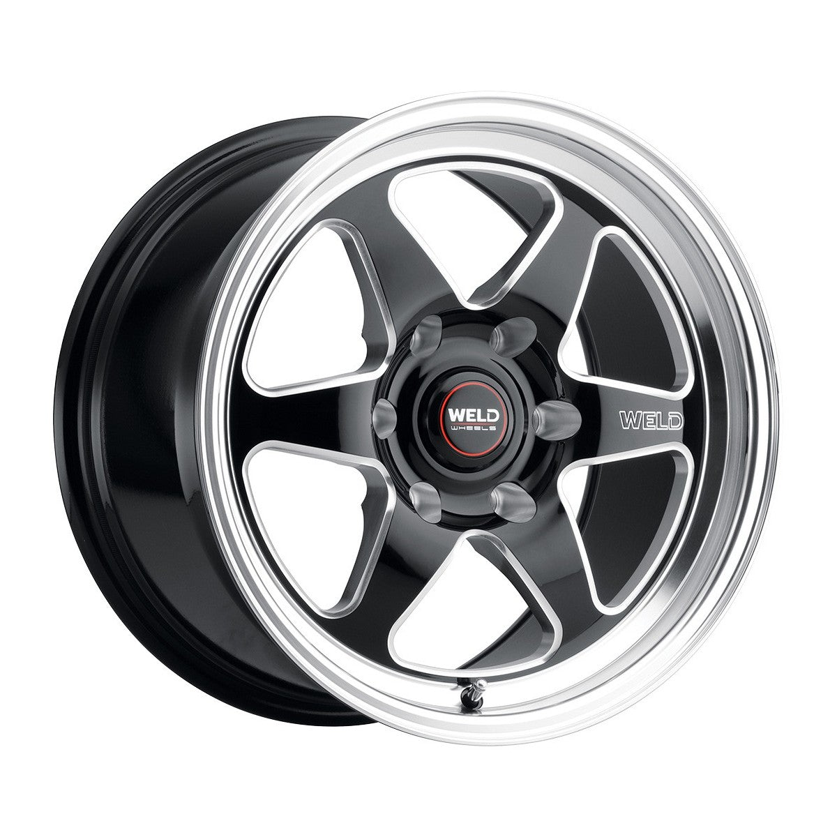 Weld S10609584P28 Ventura 6 S106 Wheel 20x9.5 6x139.7 ET28 BS6.375 Gloss Black MIL - DIA