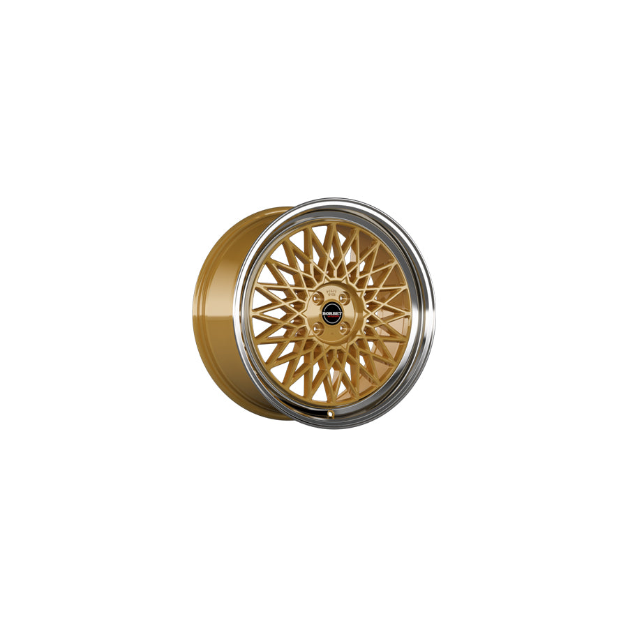 Borbet B 7x17 ET38 B 70738108463,4GRP Gold Rim Polished Wheel | ML Performance UK Car Parts