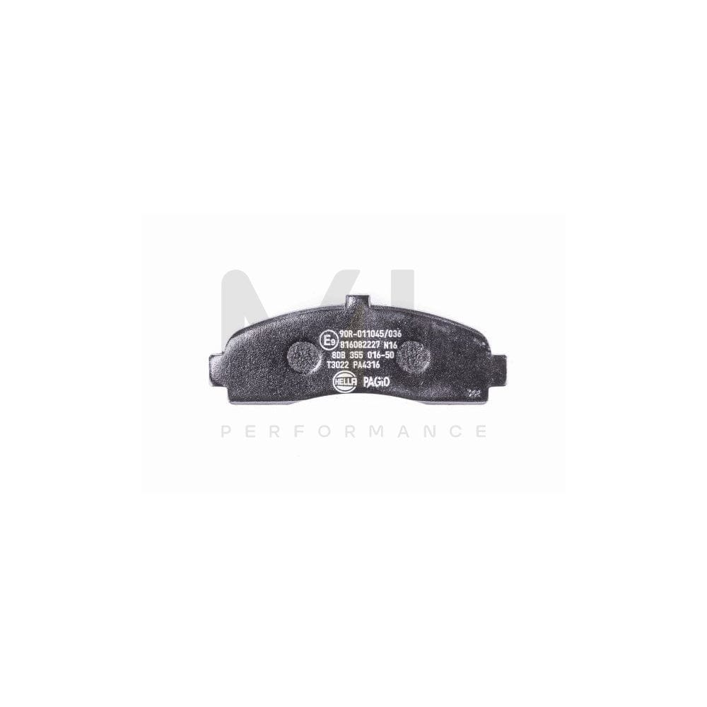 Hella 8DB 355 006-891 Brake Pad Set Prepared For Wear Indicator | ML Performance Car Parts