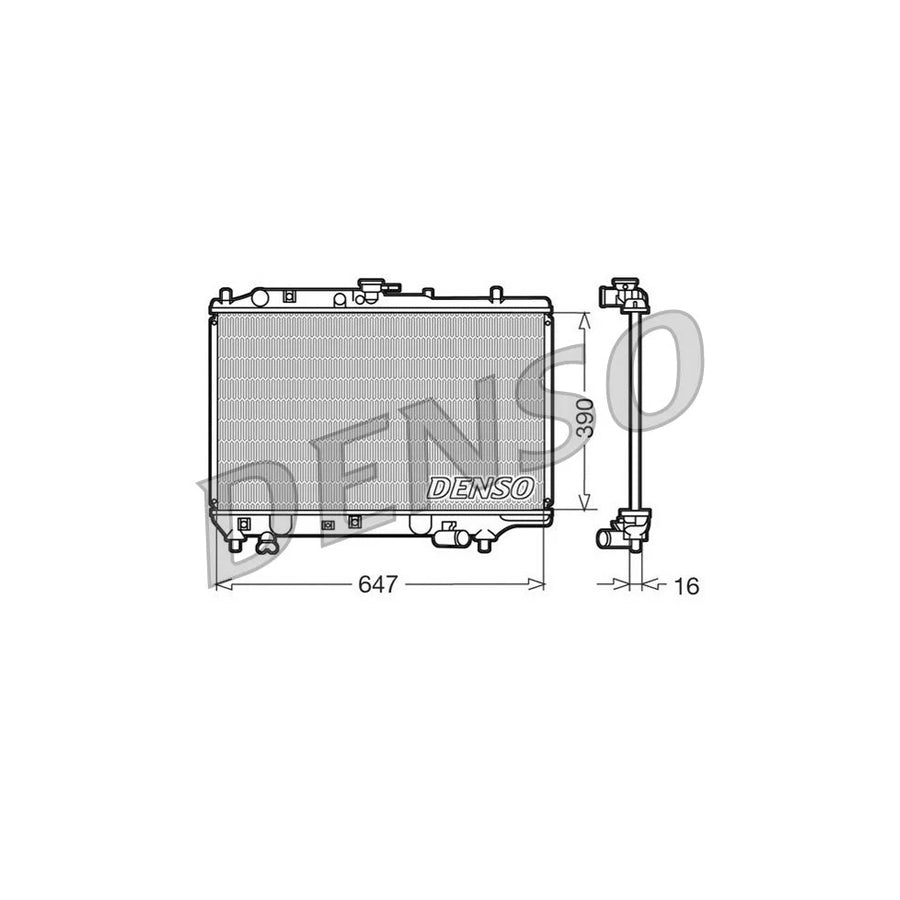 Denso DRM44006 Drm44006 Engine Radiator | ML Performance UK