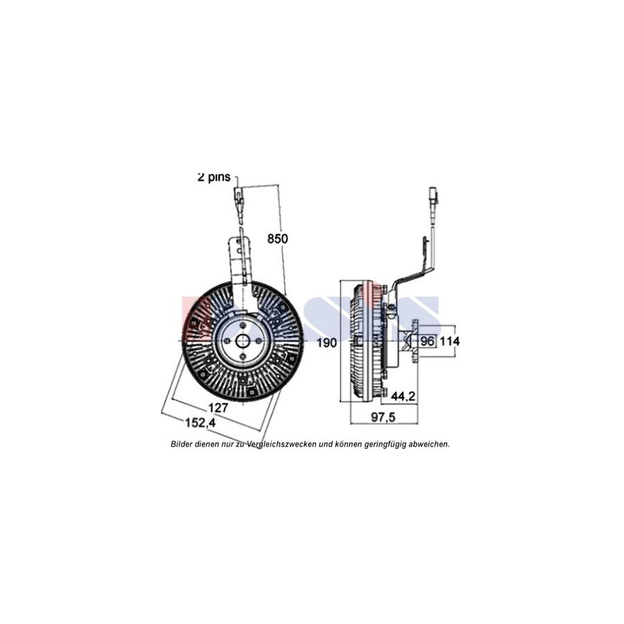 AKS Dasis 268052N Fan Clutch | ML Performance UK