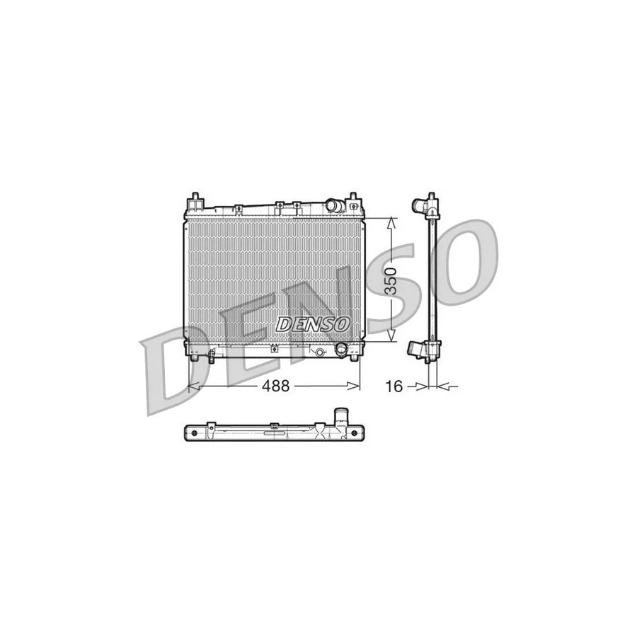 Denso DRM50006 Drm50006 Engine Radiator For Toyota Yaris | ML Performance UK