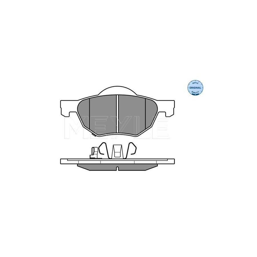 Meyle 025 237 2017/W Brake Pad Set For Honda Accord