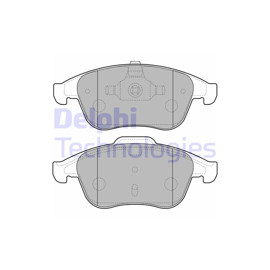 Delphi Lp2181 Brake Pad Set