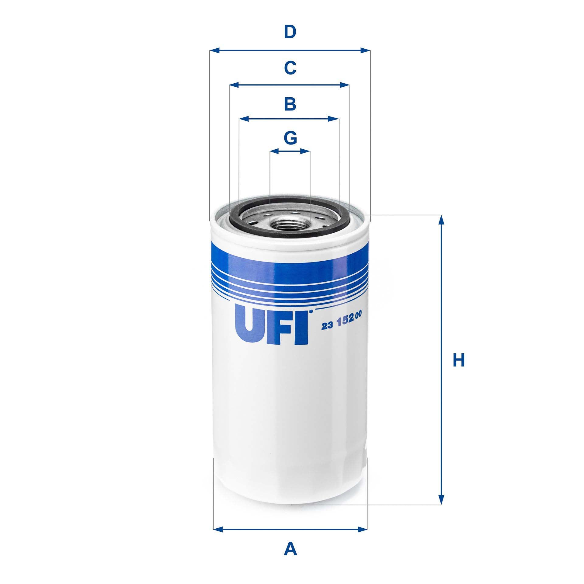 UFI 23.101.00 Oil Filter