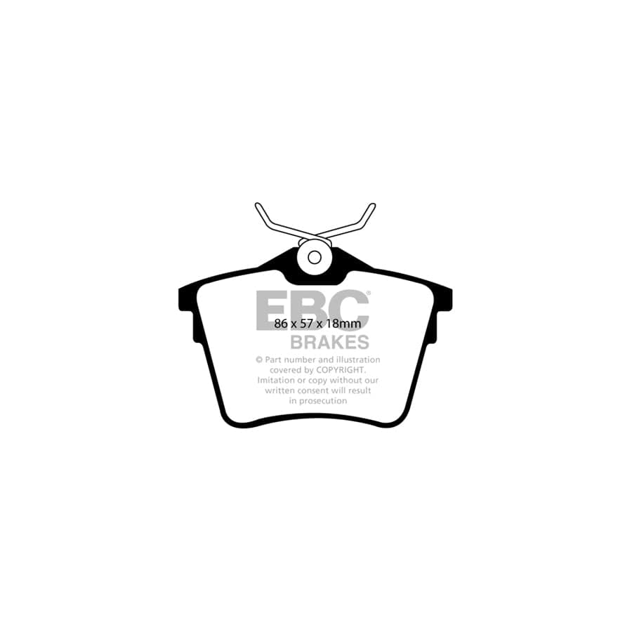 EBC PD40K585 Citroen C5 Ultimax Pad & Plain Disc Kit 3 | ML Performance UK Car Parts