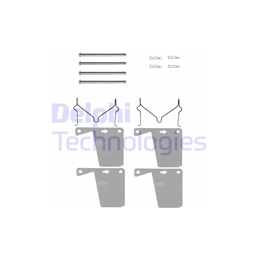 Delphi Lx0028 Accessory Kit, Disc Brake Pads