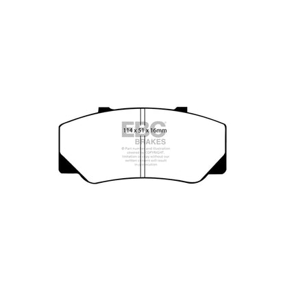 EBC PDKF2299 Volvo 760 Ultimax Front Brake Pad & Plain Disc Kit - ATE Caliper 2 | ML Performance UK Car Parts