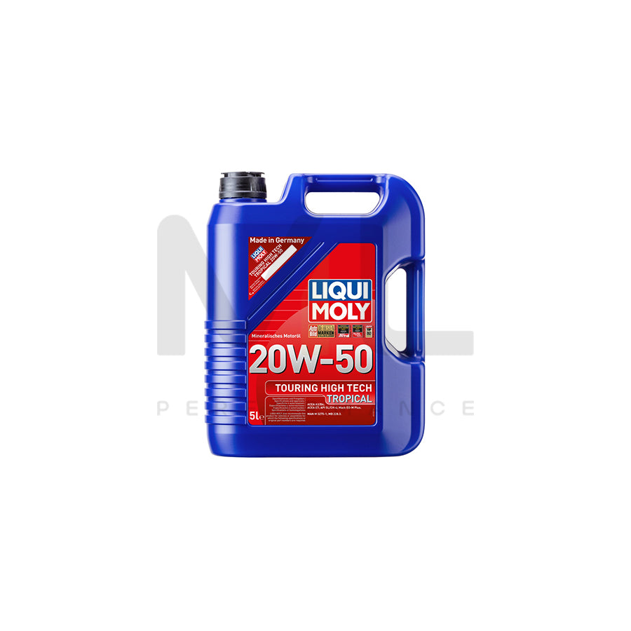 Liqui Moly Touring High Tech Tropical Motoroil 20W 50 5l