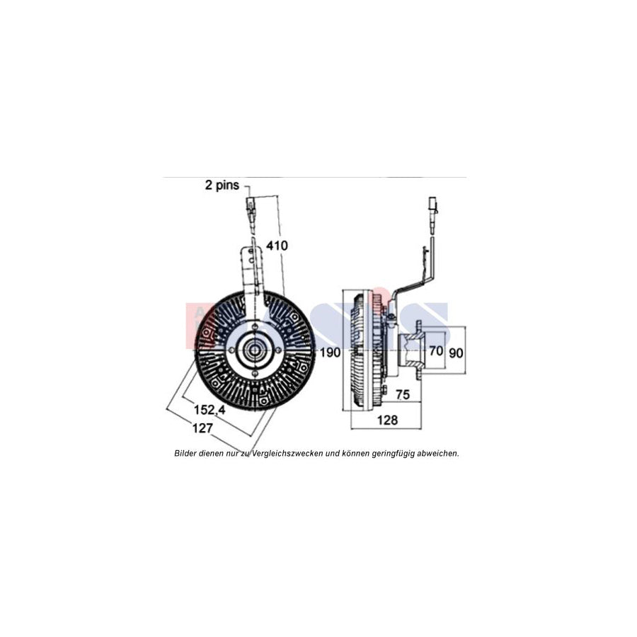 AKS Dasis 268054N Fan Clutch | ML Performance UK