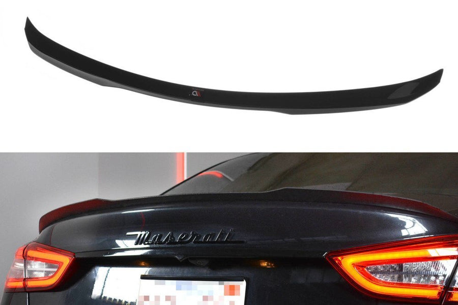 Maxton Design MS-QP-6-CAP1T Spoiler Extension Maserati Quattroporte MK6 (Pre-Facelift) | ML Performance UK Car Parts