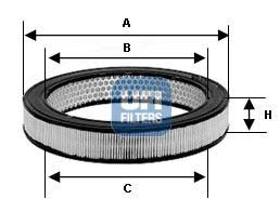 UFI 27.865.00 Air Filter