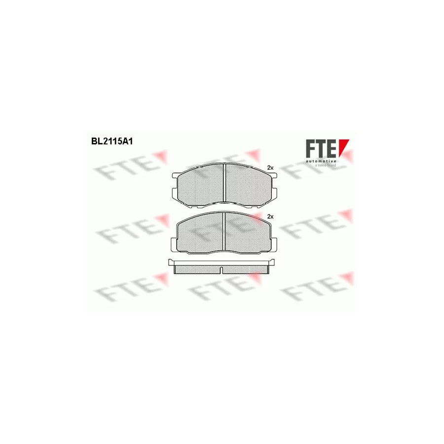 Fte BL2115A1 Brake Pad Set | ML Performance UK Car Parts