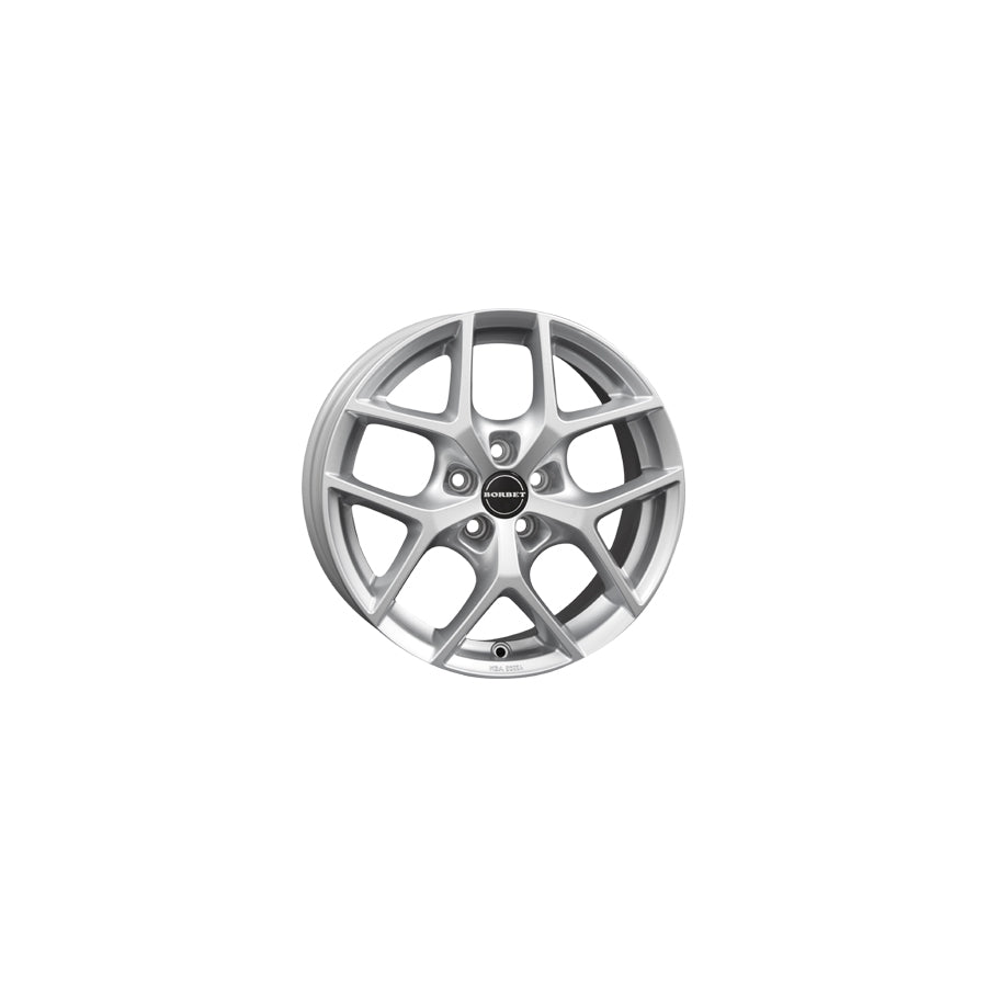 Borbet Y 8x18 ET45 Y 80845108572,5CS Crystal Silver Wheel | ML Performance UK Car Parts