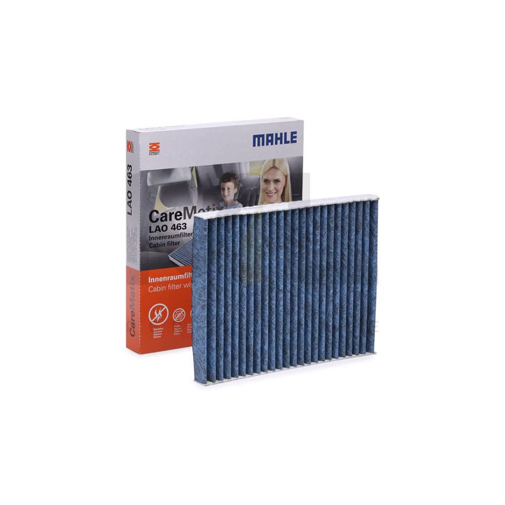 MAHLE ORIGINAL LAO 463 Pollen filter Activated Carbon Filter, with anti-allergic effect, with antibacterial action, CareMetix® | ML Performance Car Parts