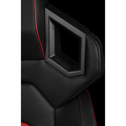 BRAUM Alpha-X Series Racing Seats (Black & Red) – Pair