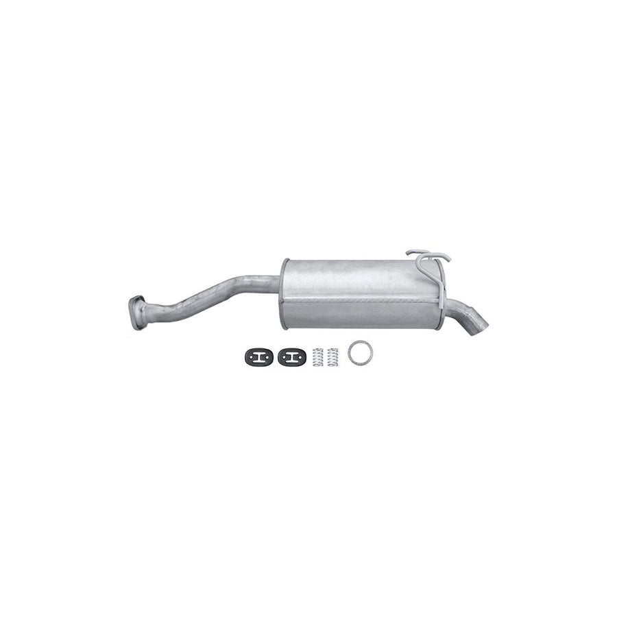 Hella 8LD 366 030-531 Rear Silencer For Honda Civic VII Hatchback (EU, EP, EV)