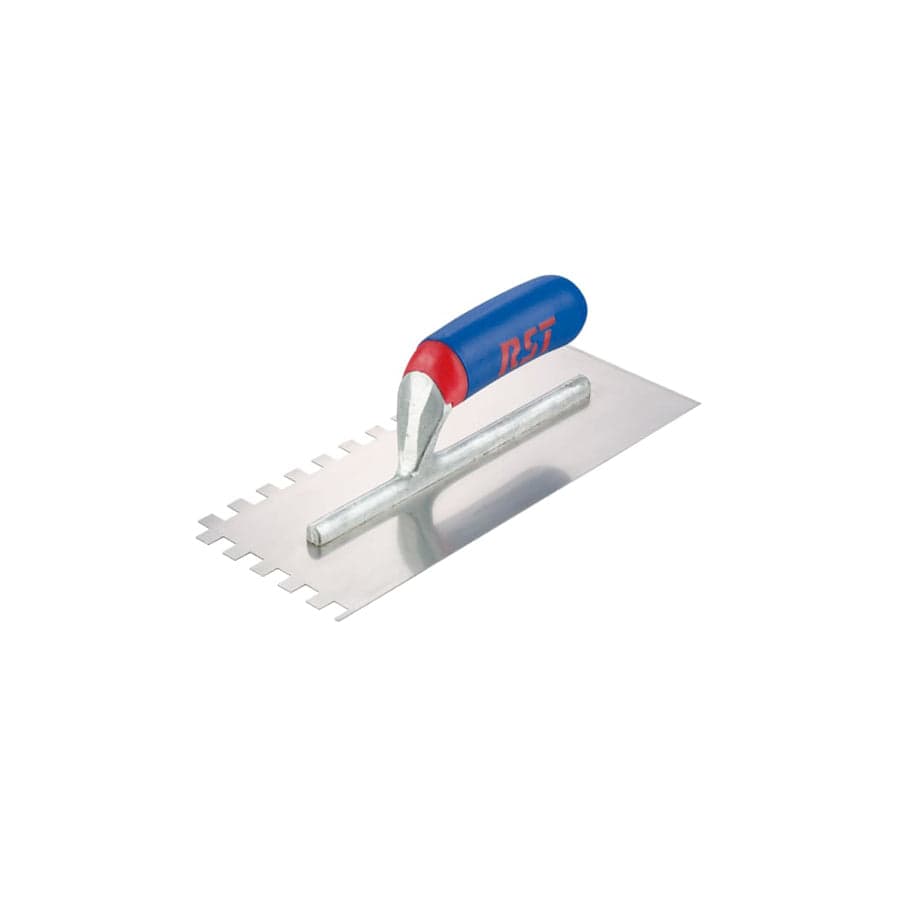 R.S.T. RST8002ST Notched Trowel Square 6mm² Soft Touch Handle 11 x 4.1/2in | ML Performance UK