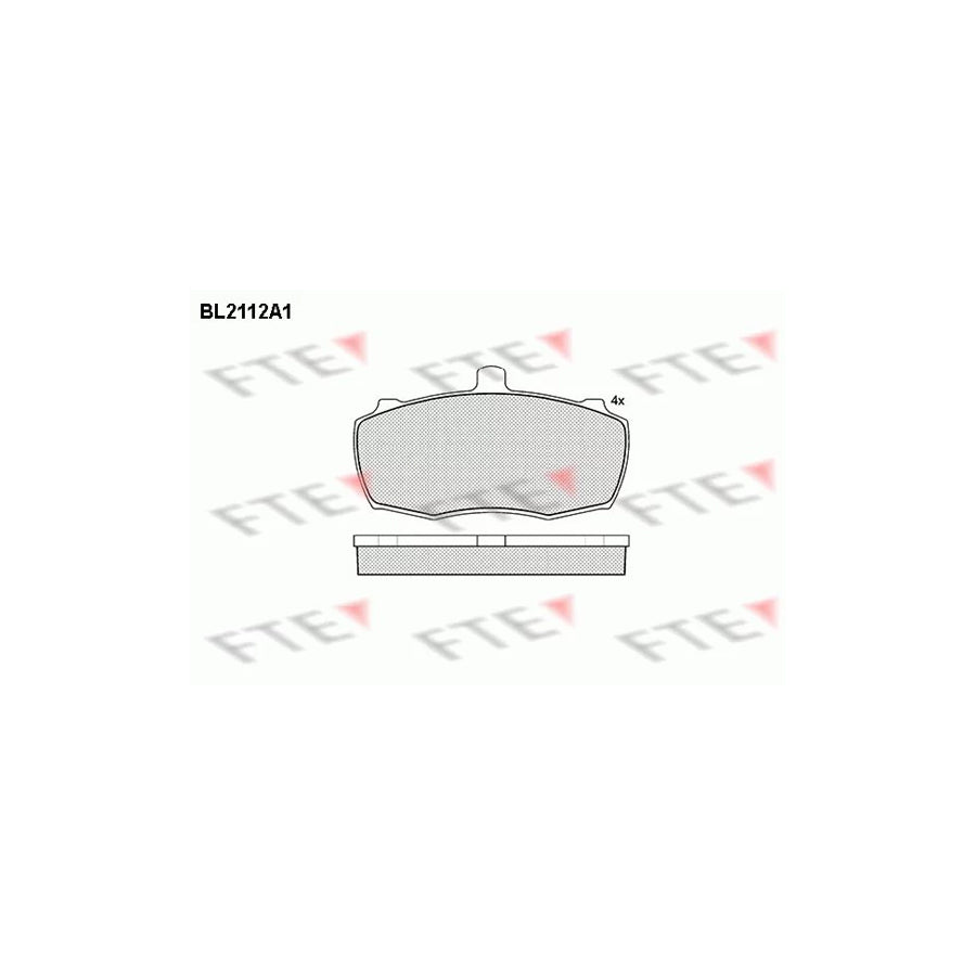 Fte BL2112A1 Brake Pad Set | ML Performance UK Car Parts