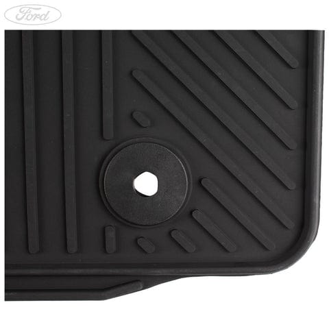 GENUINE FORD 1806157 FRONT RUBBER CONTOUR FLOOR MAT KIT AMBM5B-130B18-BA3YYW | ML Performance UK